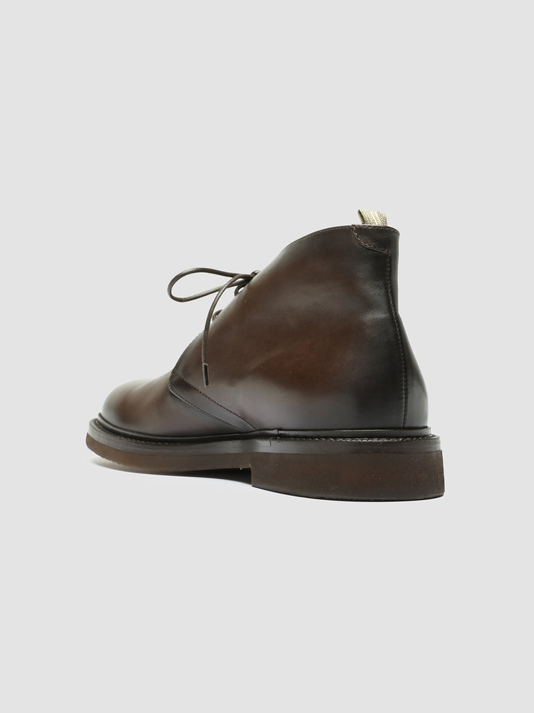 DUDE FLEXI 004 - Brown Leather Chukka Boots men Officine Creative - 4