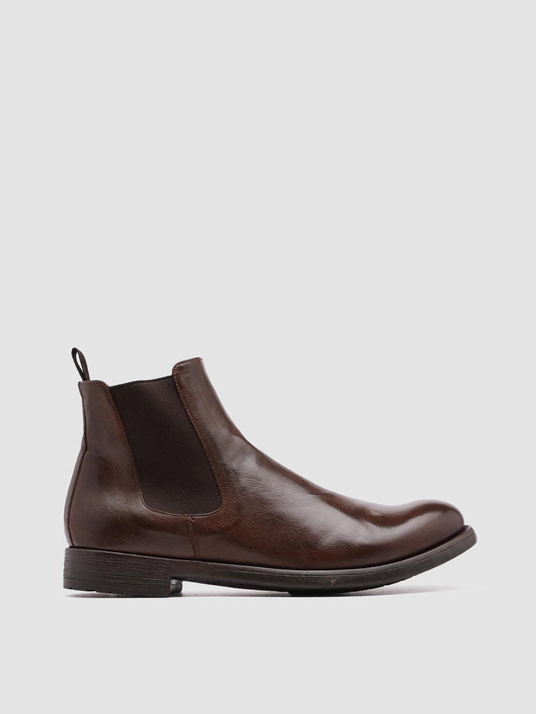 HIVE 007 - Brown Leather Chelsea Boots Men Officine Creative - 1