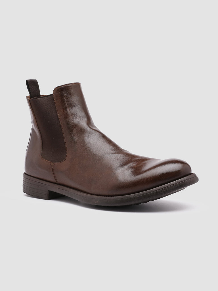 HIVE 007 - Brown Leather Chelsea Boots Men Officine Creative - 3