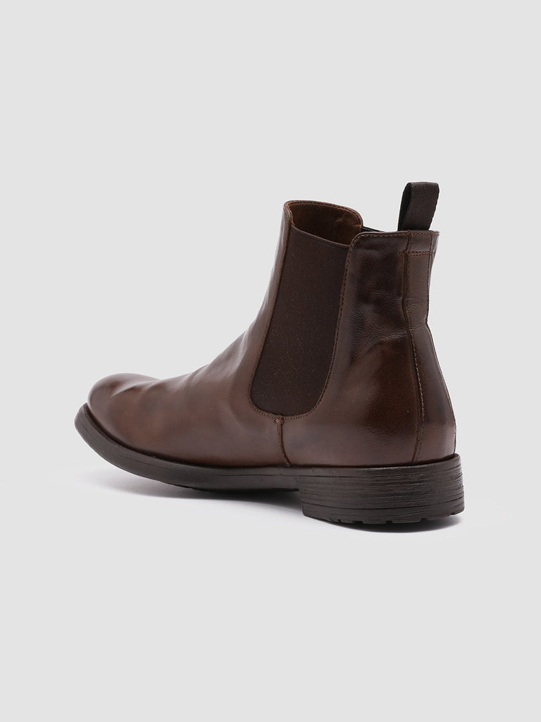 HIVE 007 - Brown Leather Chelsea Boots Men Officine Creative - 4