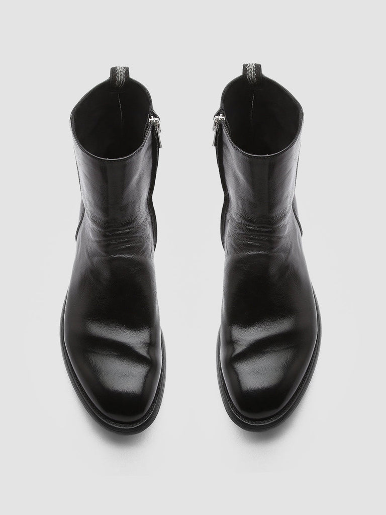 HIVE 010 - Black Leather Boots Men Officine Creative - 2