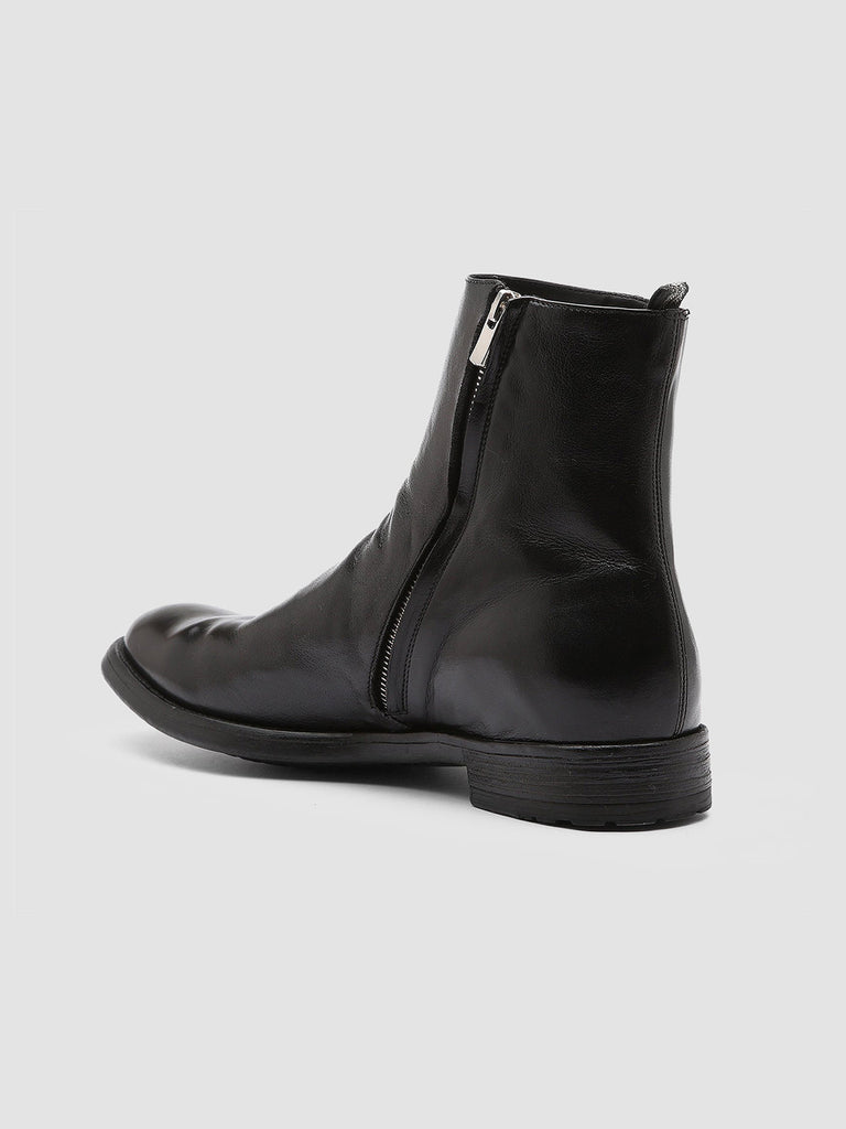 HIVE 010 - Black Leather Boots Men Officine Creative - 4