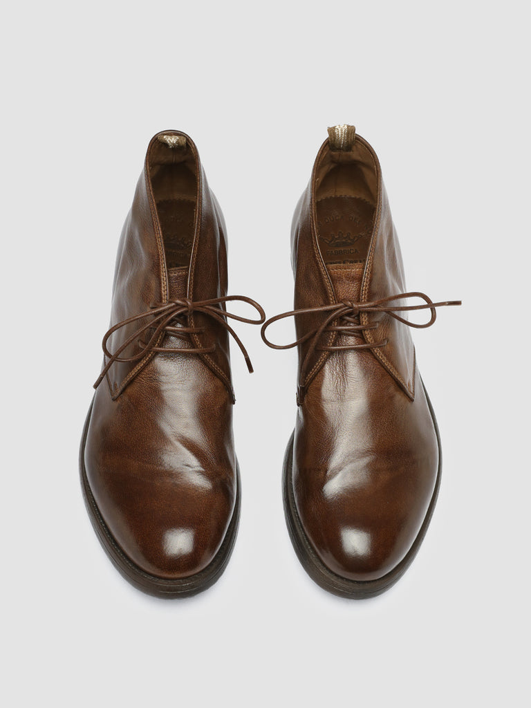HIVE 050 - Brown Leather Chukka Boots men Officine Creative - 2