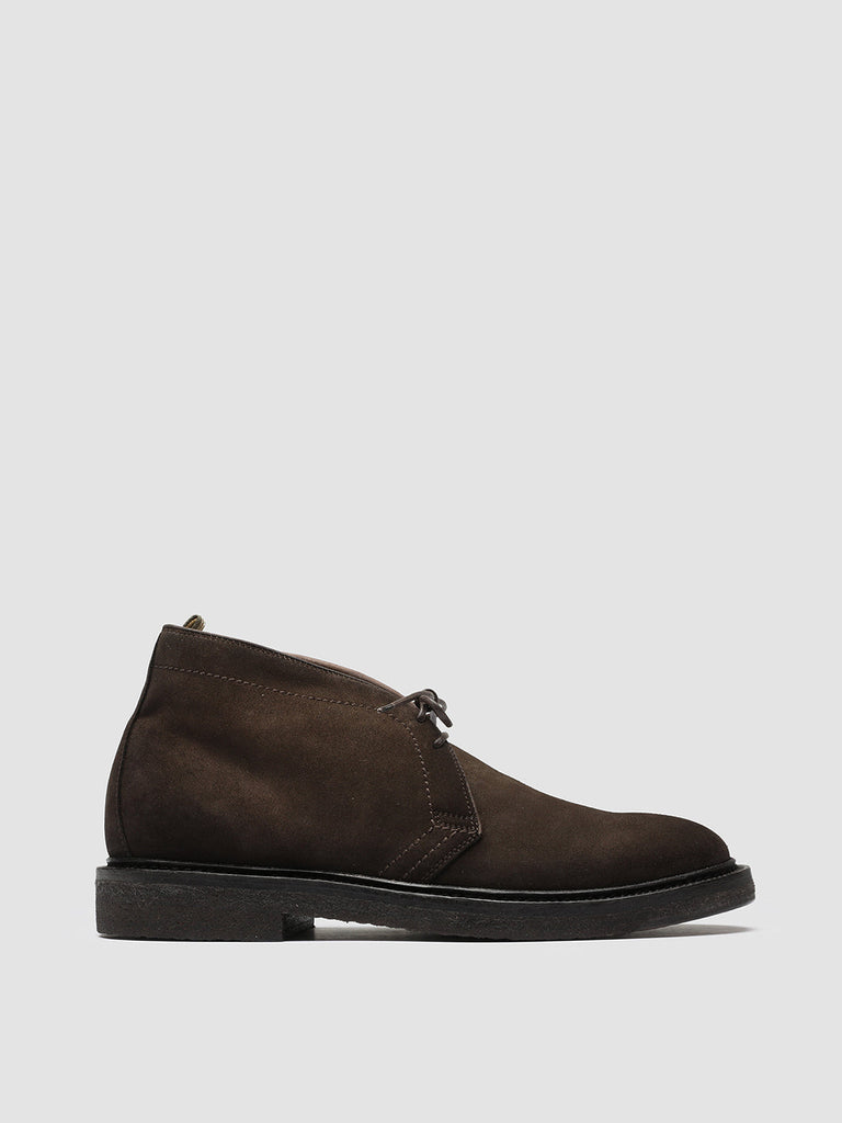 HOPKINS CREPE 106 - Brown Suede Lace Up Boots