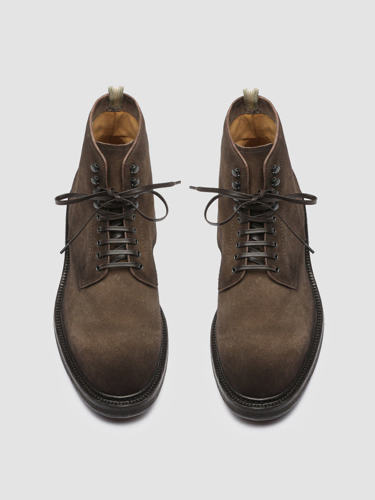 HOPKINS CREPE 107 - Brown Suede Ankle Boots