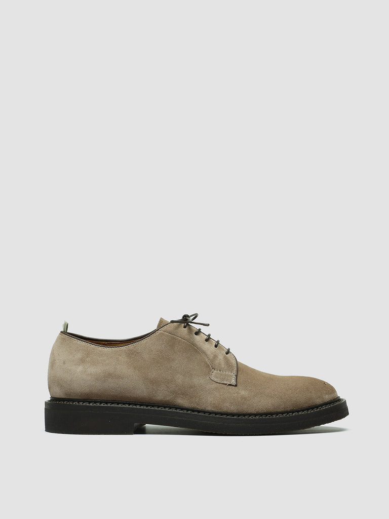 HOPKINS FLEXI 201 - Taupe Suede Derby Shoes men Officine Creative - 1