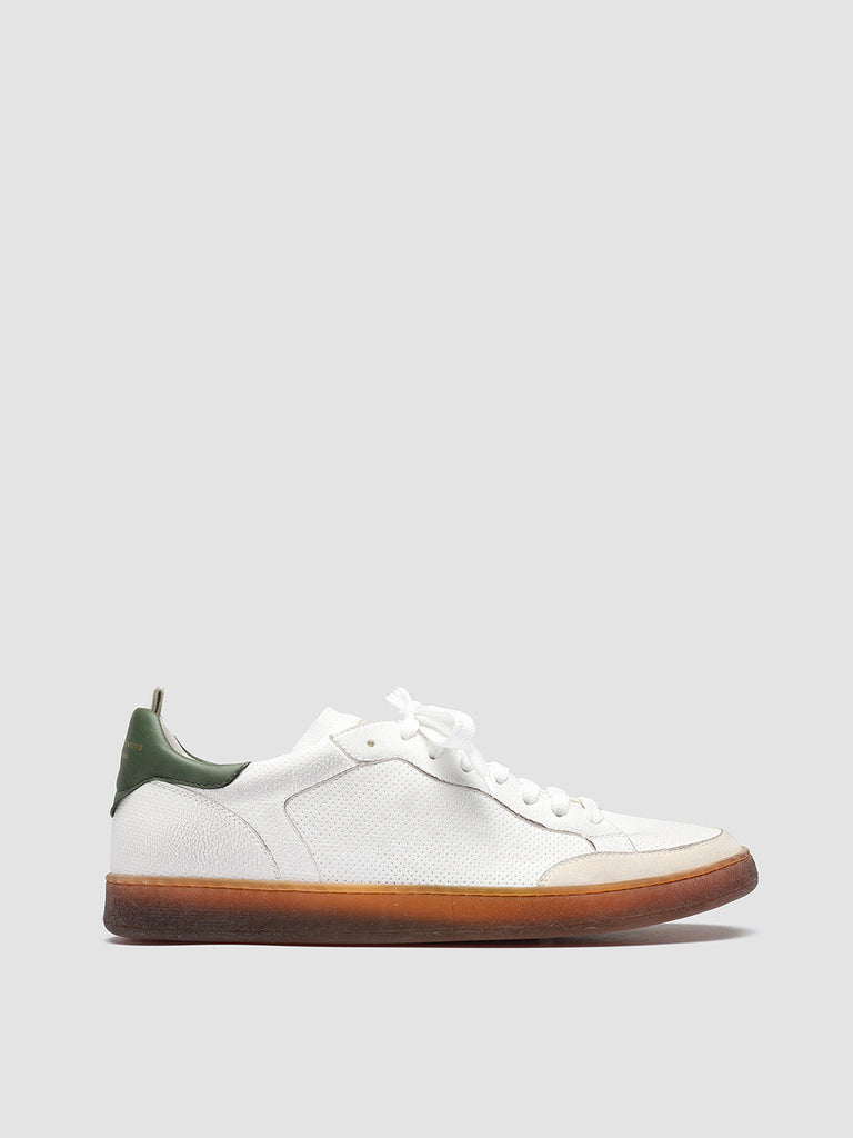 KAREEM 007 - White Leather sneakers