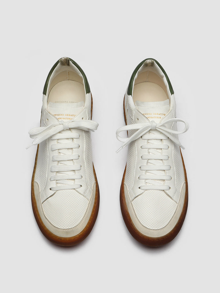 KAREEM 007 - White Leather sneakers