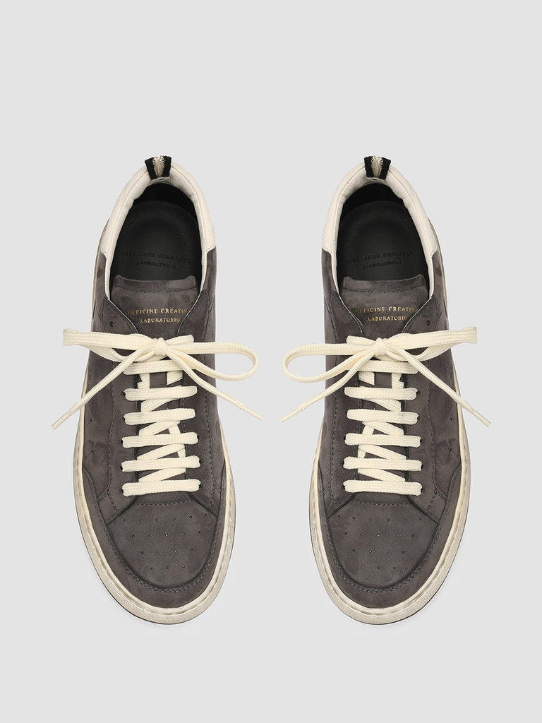 KAREEM 010 - Grey Nubuck sneakers