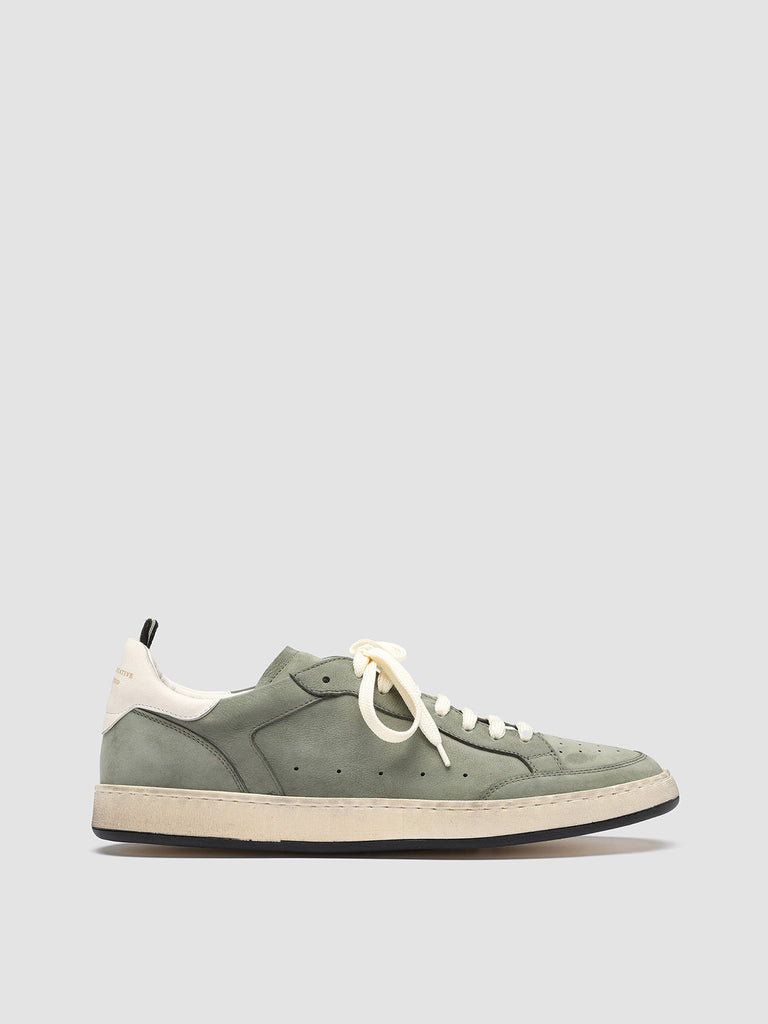 KAREEM 010 - Green Nubuck sneakers