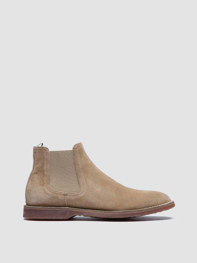 KENT 005 - Taupe Suede Chelsea Boots