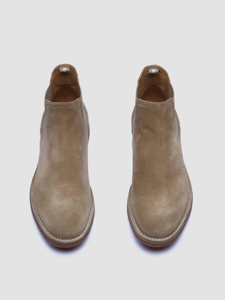 KENT 005 - Taupe Suede Chelsea Boots