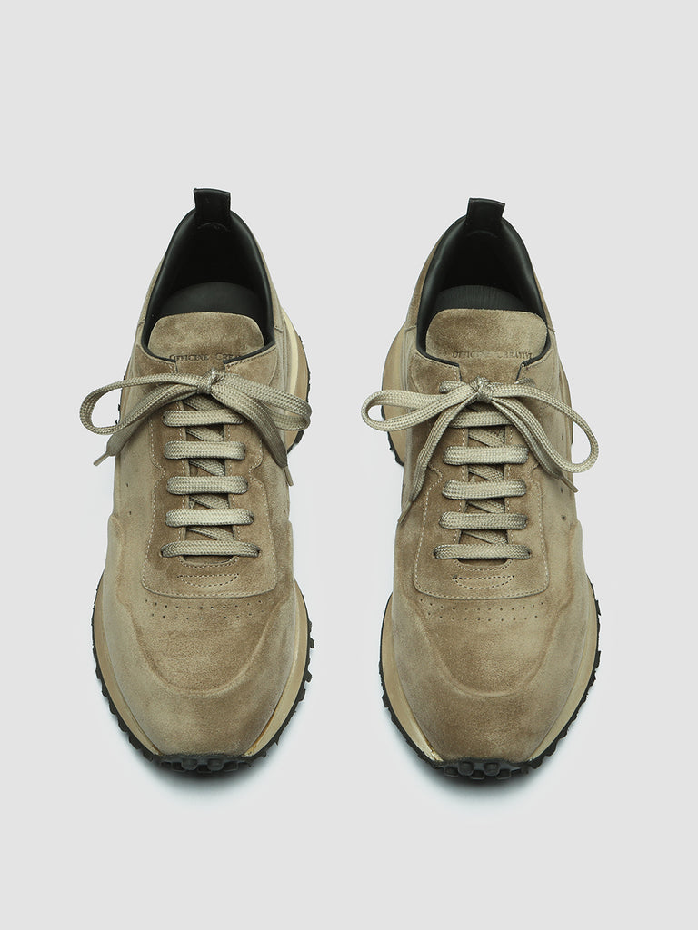 KEYNES 001 - Brown Suede Sneakers