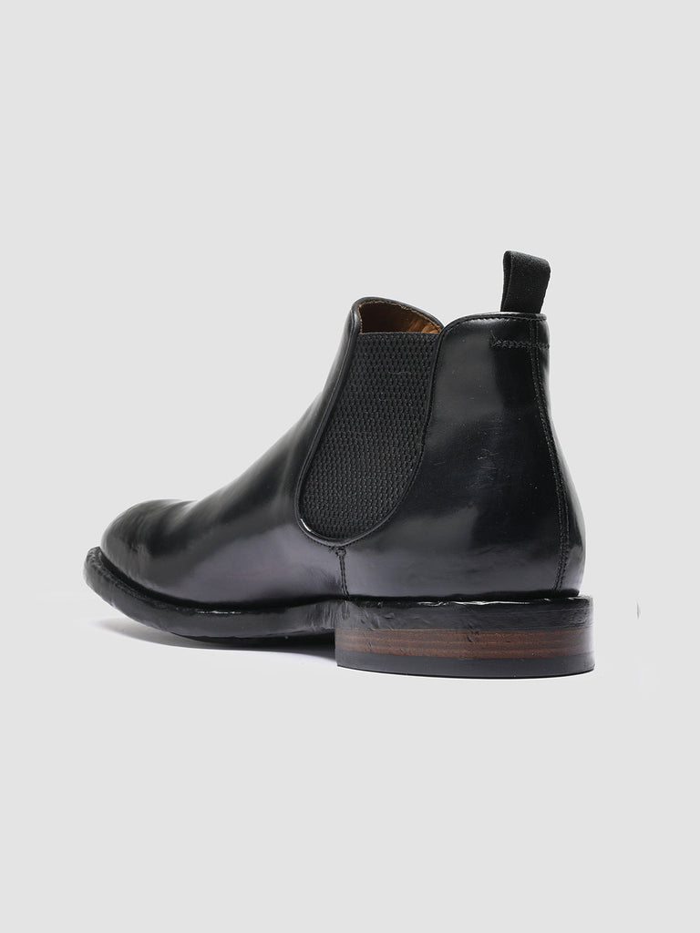 TEMPLE 008 - Black Leather Chelsea Boots Men Officine Creative - 4