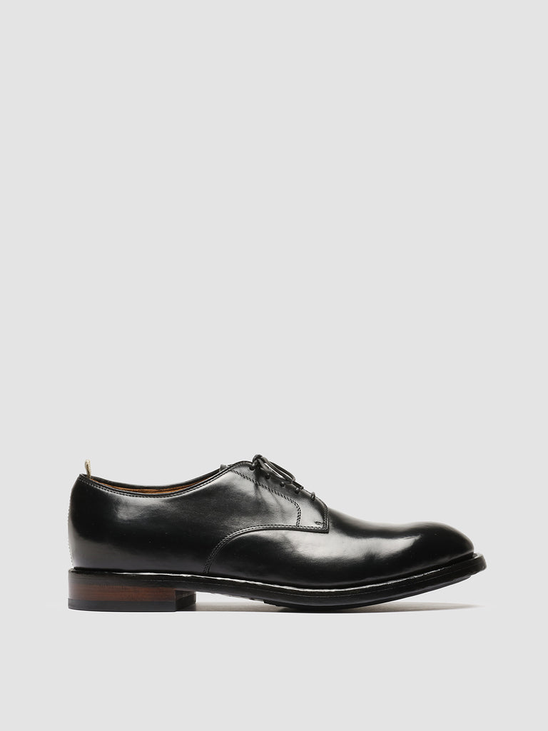 TEMPLE 018 - Black Leather Derby Shoes men Officine Creative - 1