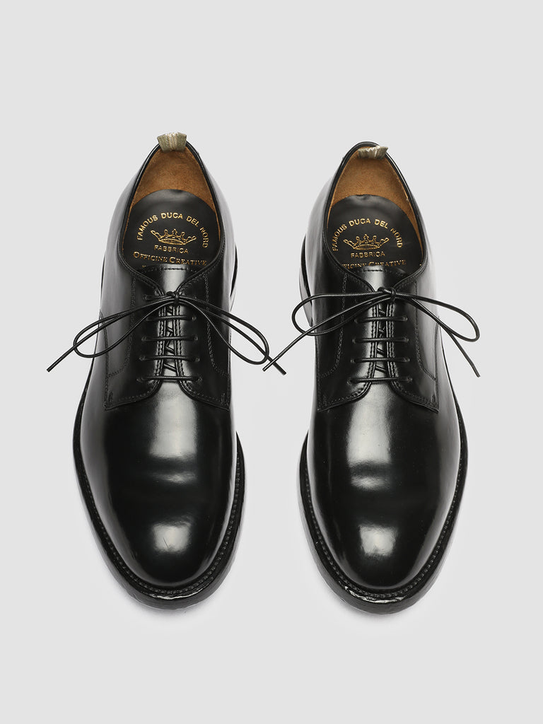 TEMPLE 018 - Black Leather Derby Shoes men Officine Creative - 2