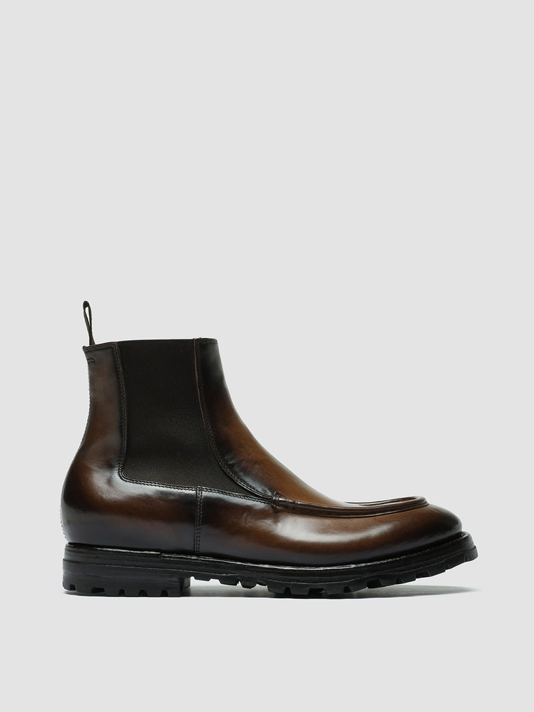 VAIL 017 - Brown Leather Chelsea Boots men Officine Creative - 1