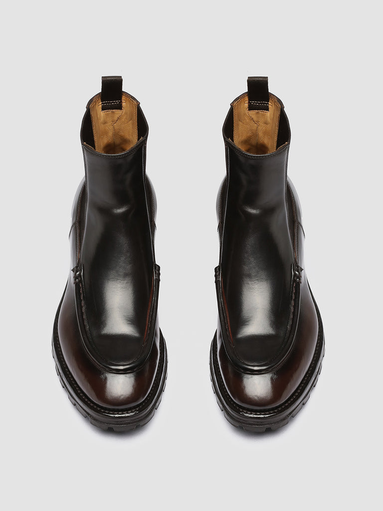 VAIL 017 - Burgundy Leather Chelsea Boots men Officine Creative - 2