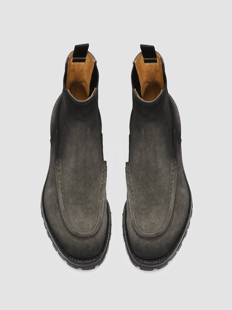 VAIL 017 - Grey Suede Chelsea Boots