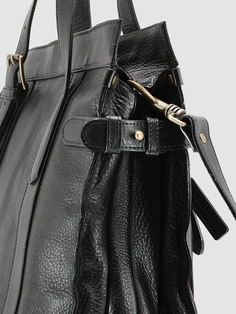 RARE 23 - Black Leather Handbag