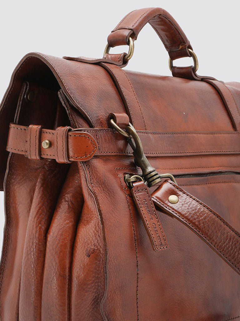 RARE 26 - Brown Leather BriefCase