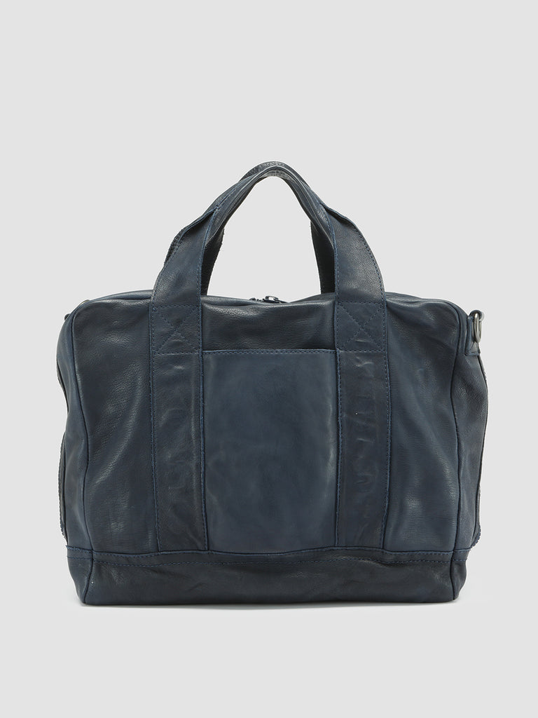 RECRUIT 002 - Blue Leather Bag  Officine Creative - 1