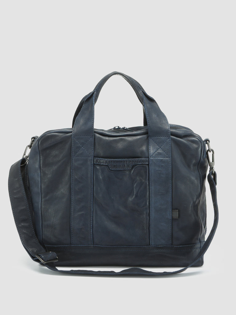 RECRUIT 002 - Blue Leather Bag  Officine Creative - 4