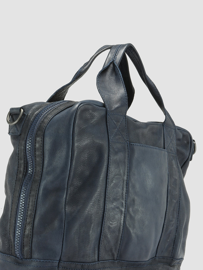 RECRUIT 002 - Blue Leather Bag  Officine Creative - 8