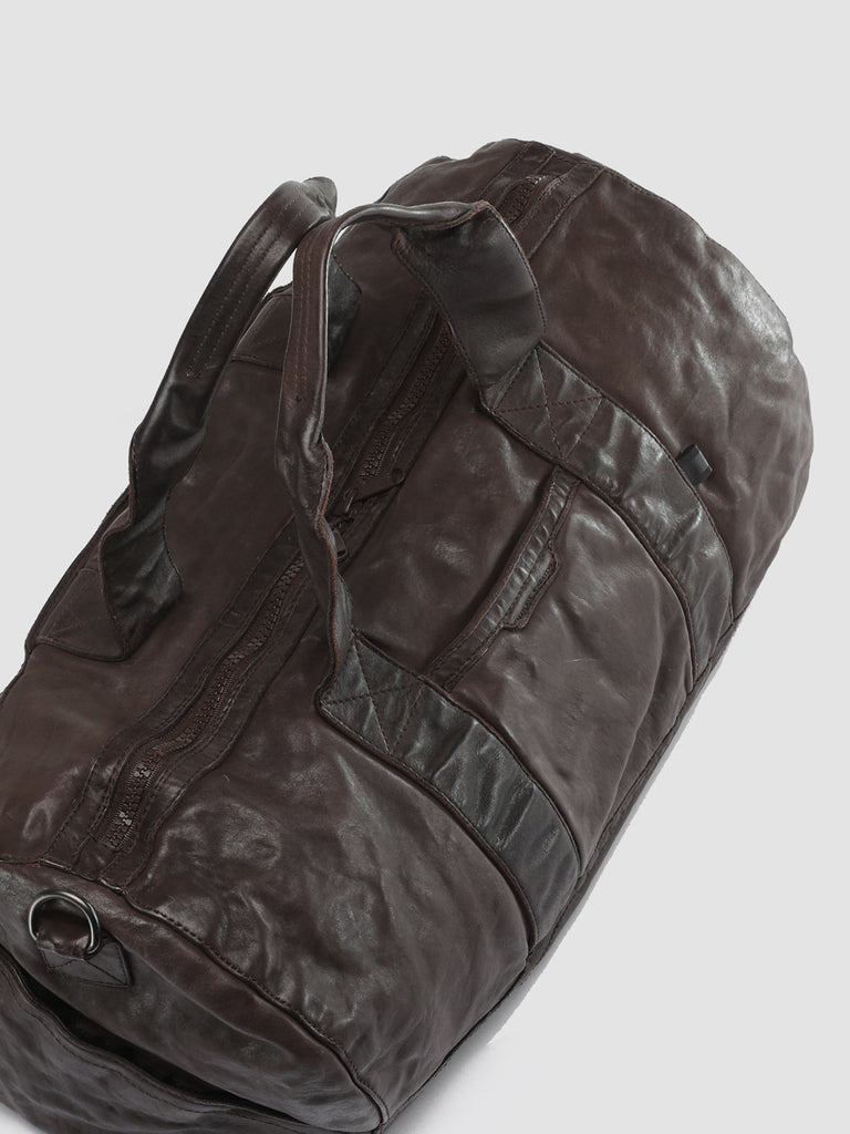 RECRUIT 003 - Brown Leather Duffel Bag