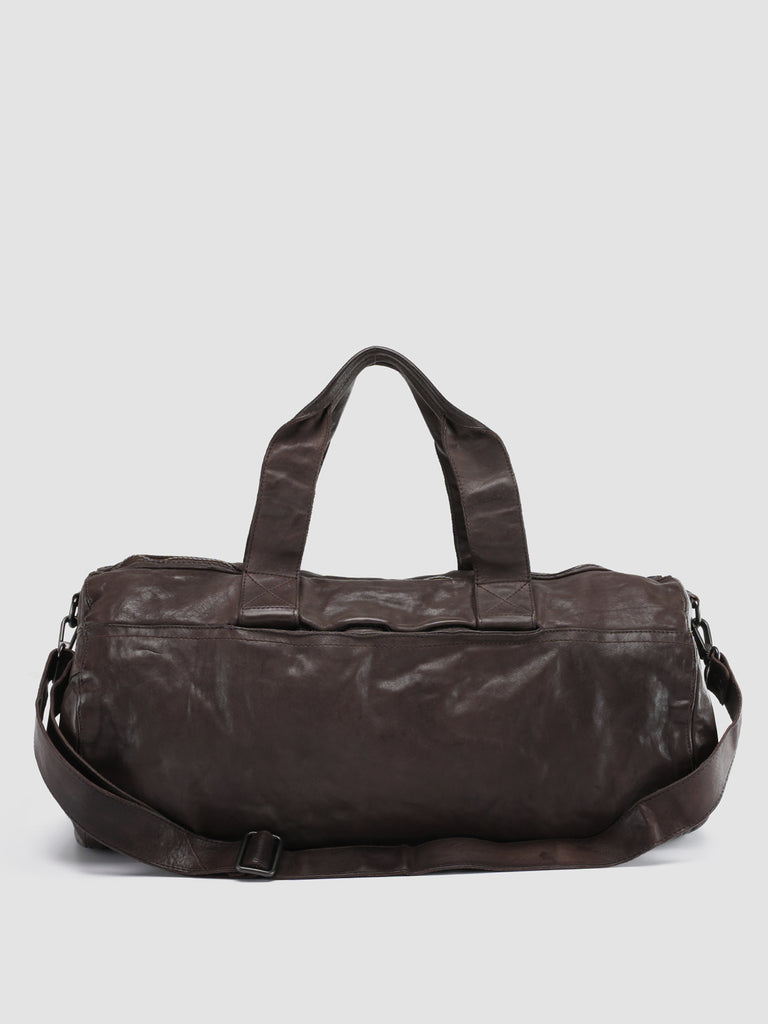 RECRUIT 003 - Brown Leather Duffel Bag