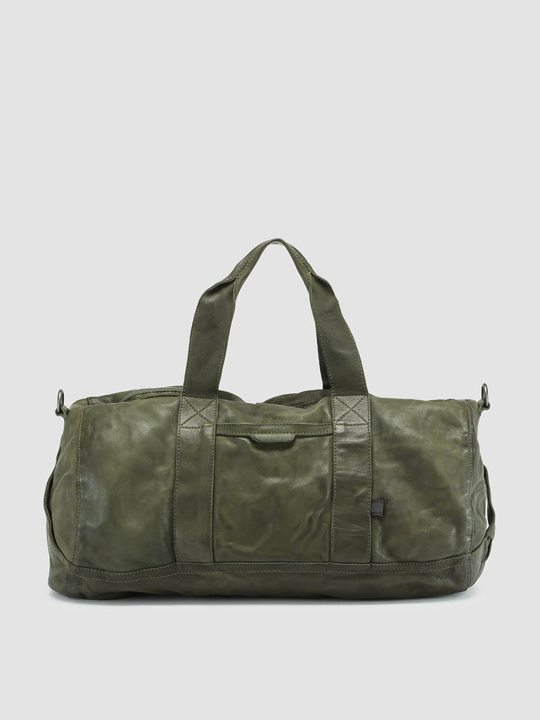 RECRUIT 003 - Green Leather Duffel Bag