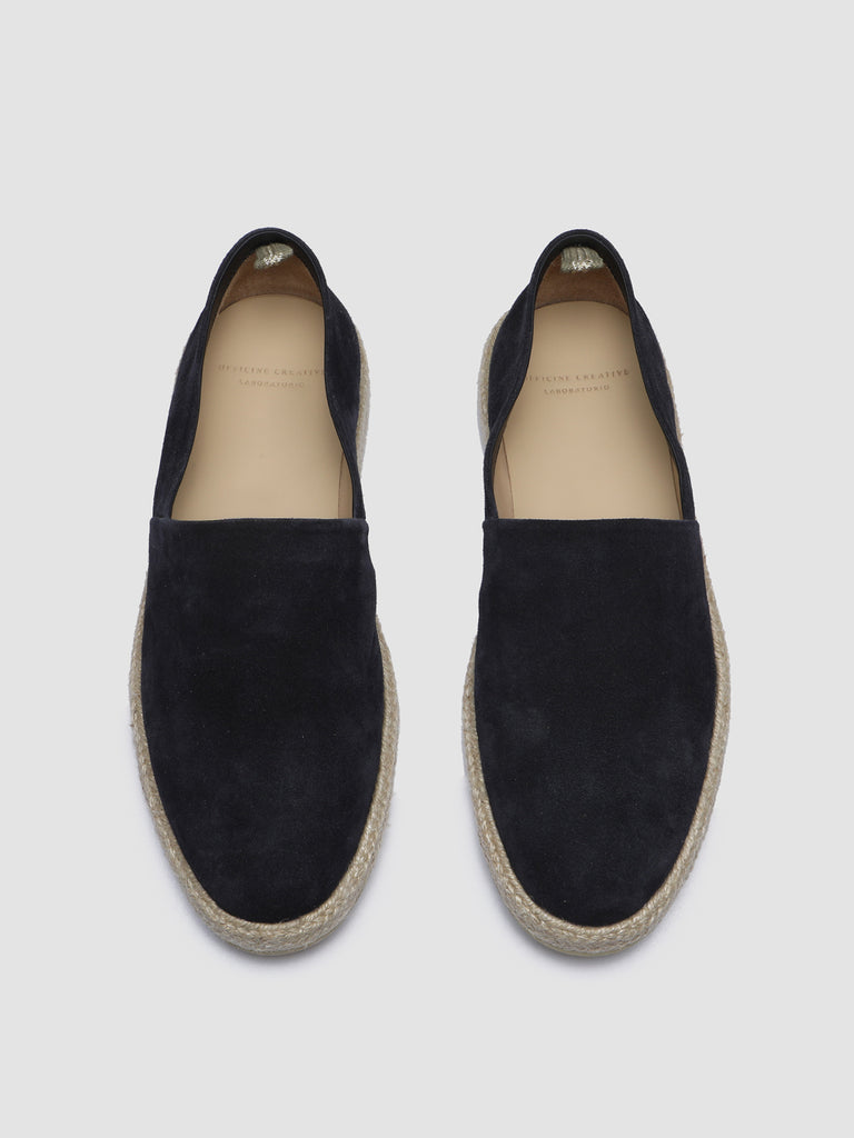 ROPED 001 - Blue Suede Loafers