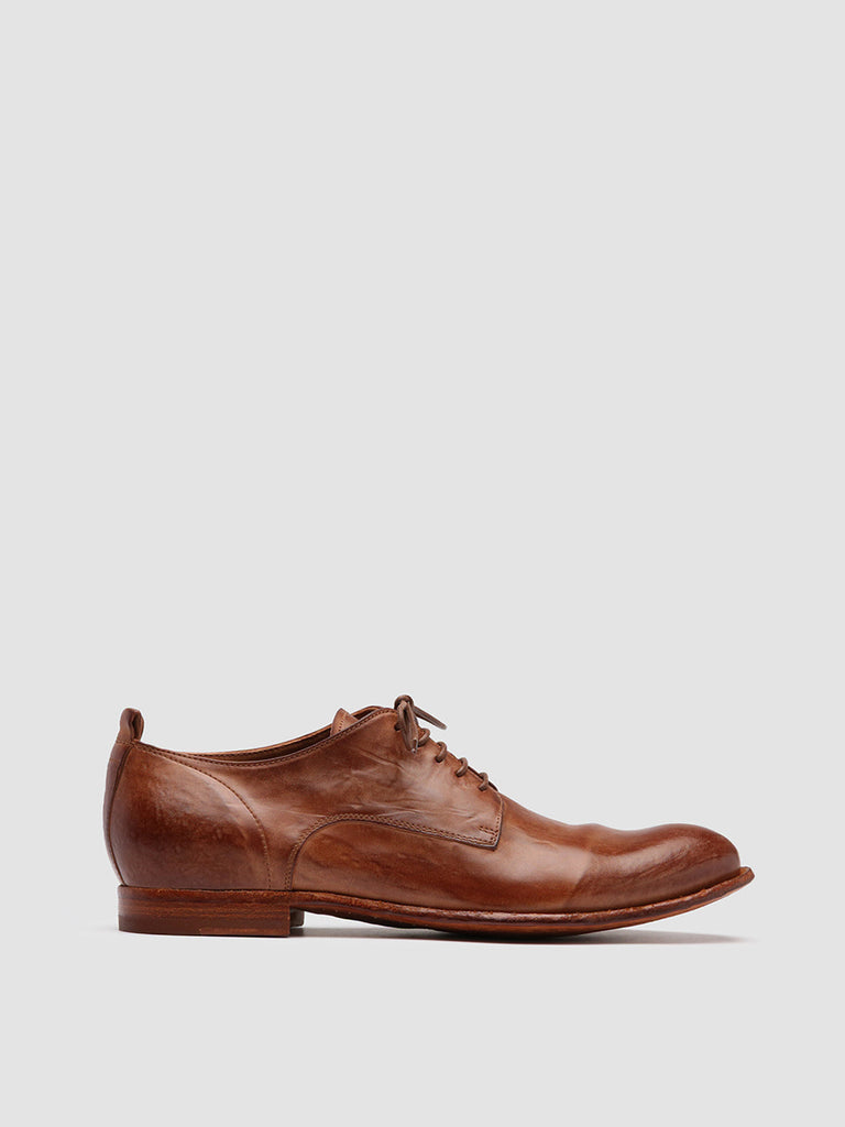 STEREO 003 - Brown Leather Oxford Shoes